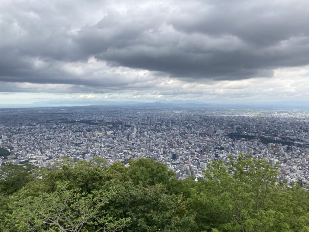 山頂からの風景