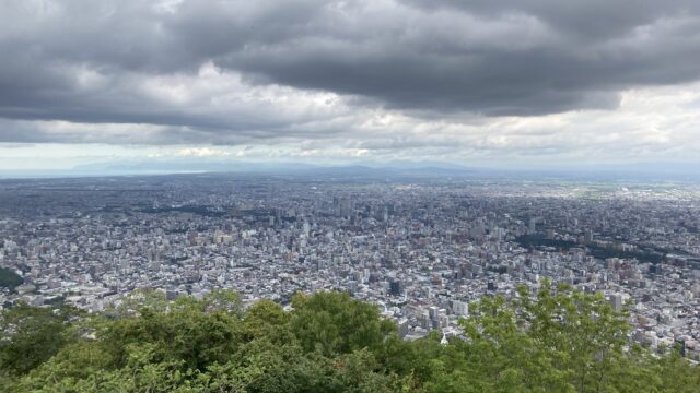 山頂からの風景